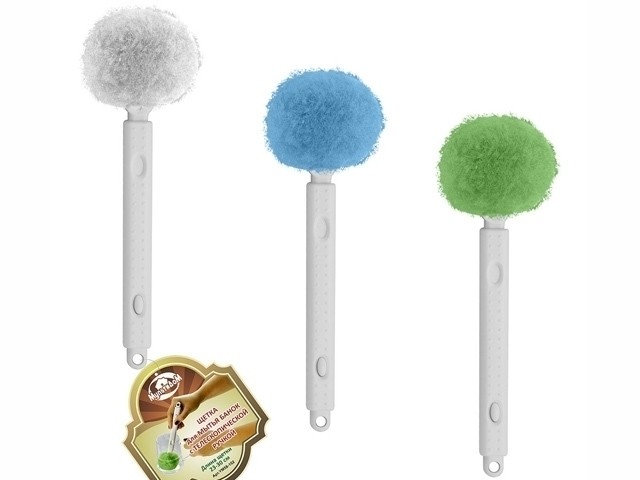 Щетка для мытья банок с телескоп.ручкой 58-152